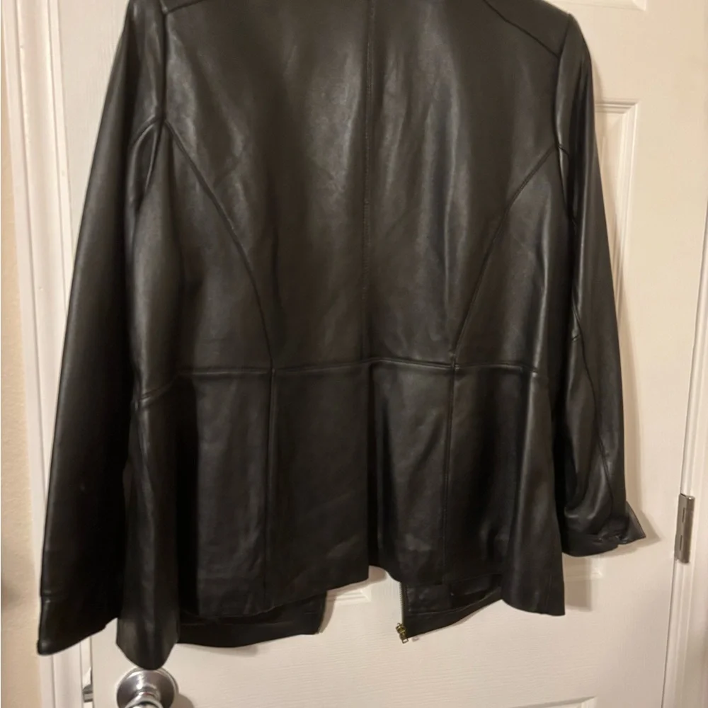 Black Leather Jacket - Picture 2 of 6